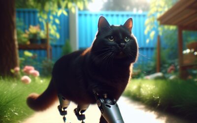 La Majesté Féline Dévoilée : Oscar the Bionic Cat, Pionnier des Prothèses de Pattes Félines