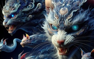 Les Mystérieux Bakeneko et Nekomata : Rois Métamorphes du Folklore Japonais