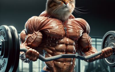 Les Chats Haltérophiles : Une Tendance Félino-Musclée à Observer