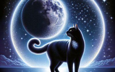 Les Chats et la Lune : Mythes décryptés et Secrets Lunaires révélés